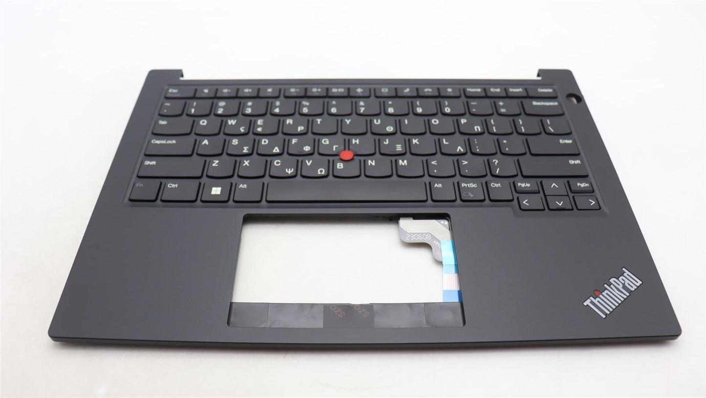 Lenovo ThinkPad E14 Gen 5 Keyboard Palmrest Top Cover Greek Black 5M11L92263