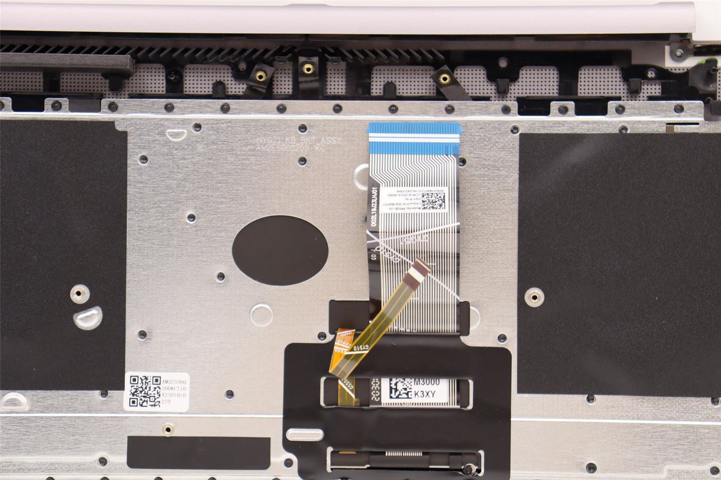 Lenovo Yoga 7 16IAP7 Palmrest Cover Touchpad Keyboard US Grey 5CB1J01825