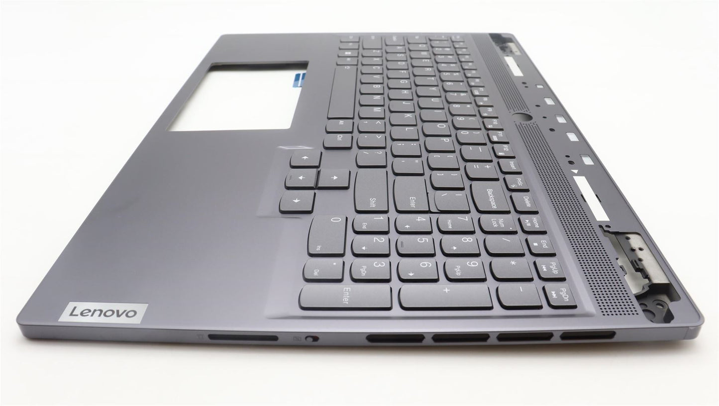 Lenovo Legion S7 16IRH8 Keyboard Palmrest Top Cover US Silver Backlit 5CB1L67957