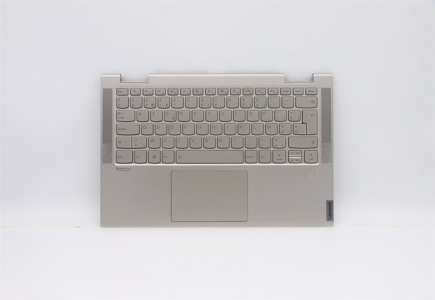 Lenovo C740 14IML Palmrest Cover Touchpad Keyboard Belgian Mica 5CB0U43987