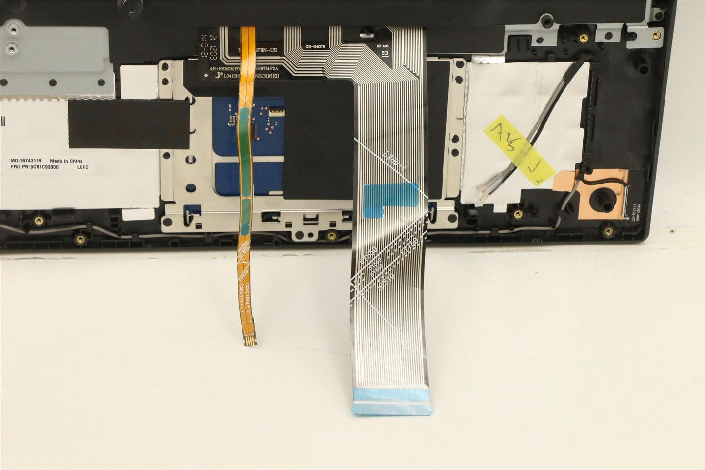 Lenovo Upper Case ASM_ENG L82JW BK_WHW/F 5CB1C93000