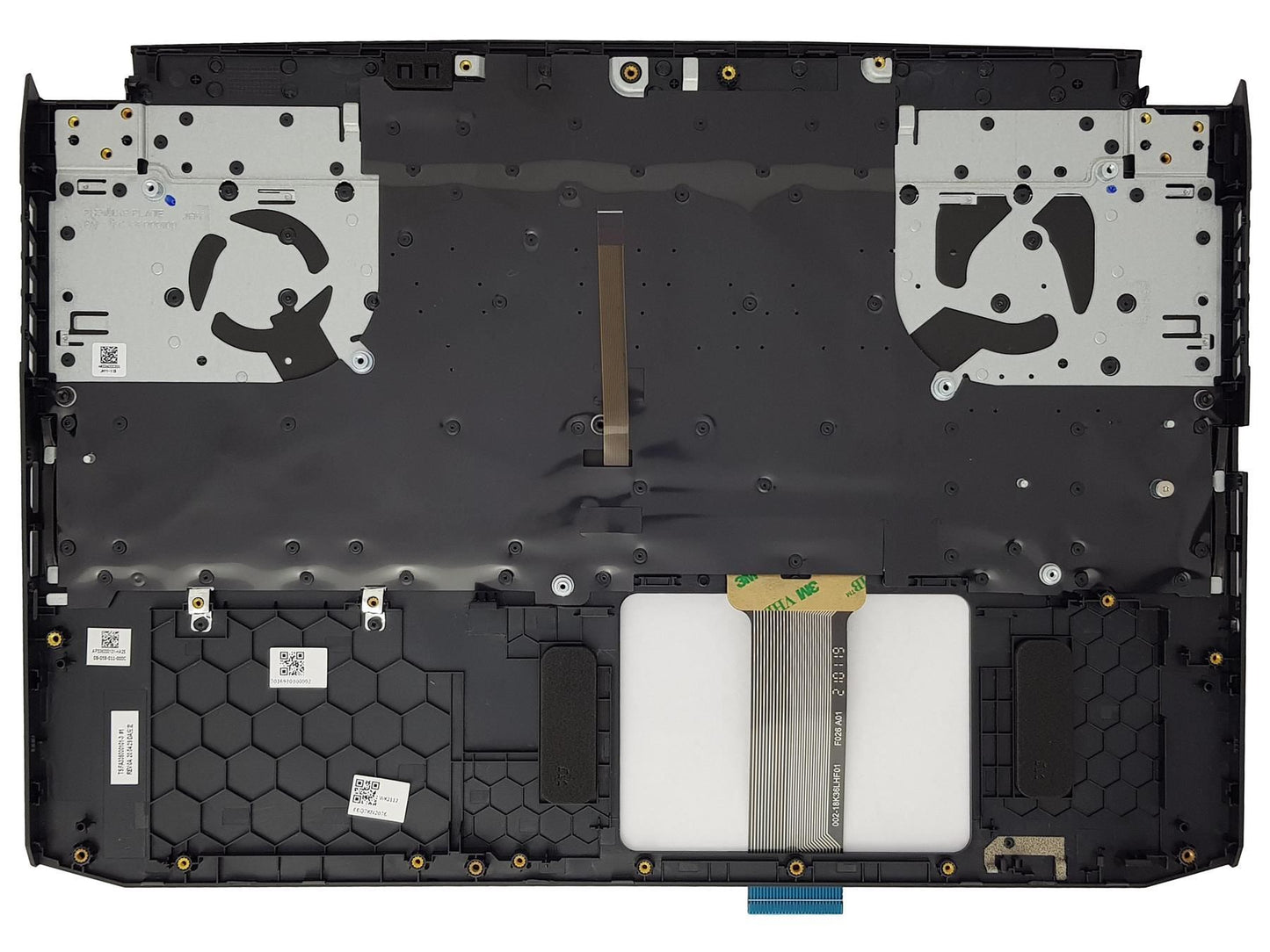 Acer Aspire Nitro AN515-55 Palmrest Cover Keyboard UK Black Backlit 6B.Q7KN2.076