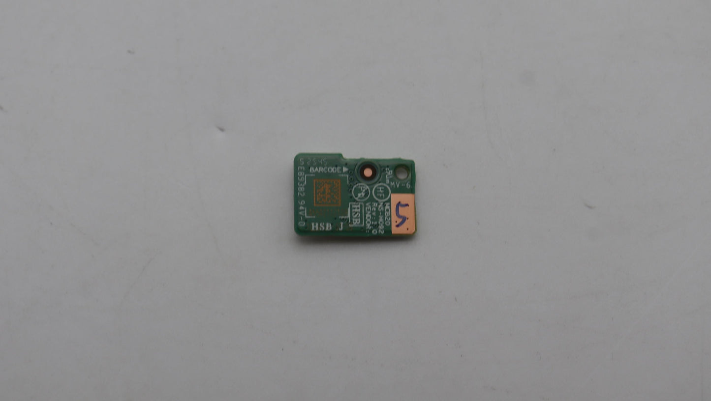 Lenovo CARDPOP PCBA NSH092 Sensor Board 5C51T63016