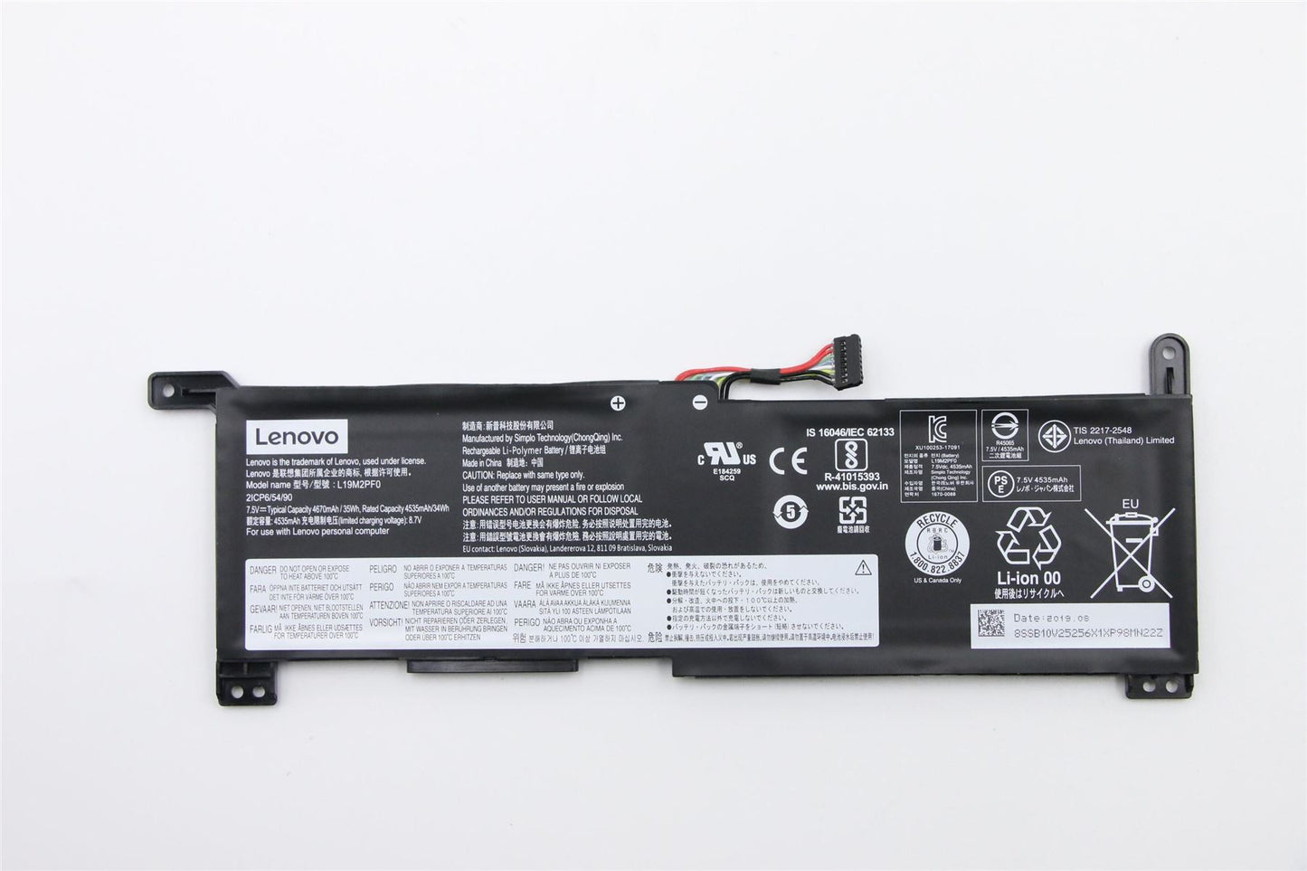 Lenovo Slim 1-11ADA05 1-14ADA05 1-11AST-05 1-14AST-05 Battery 5B10W67171