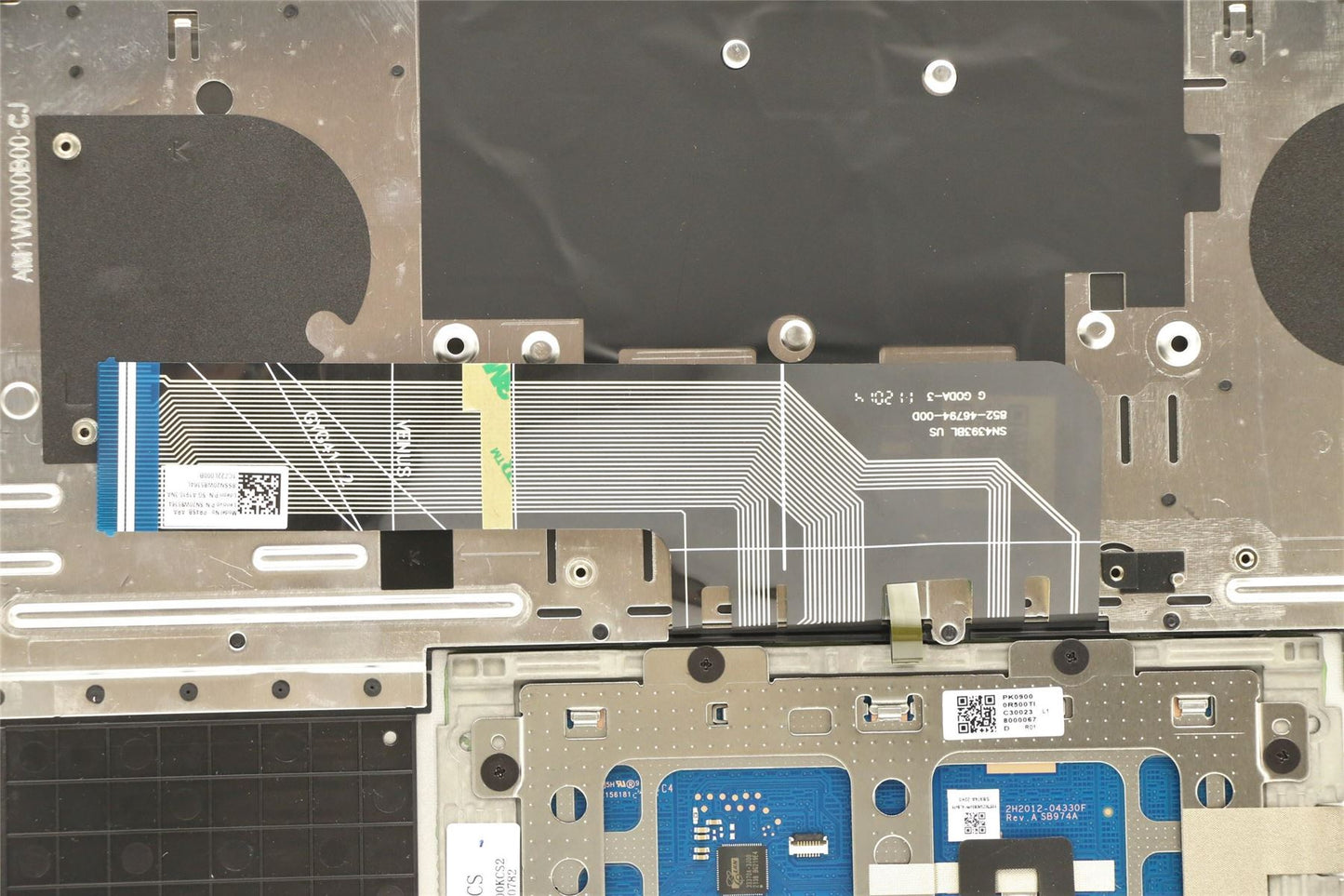Lenovo IdeaPad 7 14IHU5 O Palmrest Cover Touchpad Keyboard Arabic 5CB1C90587