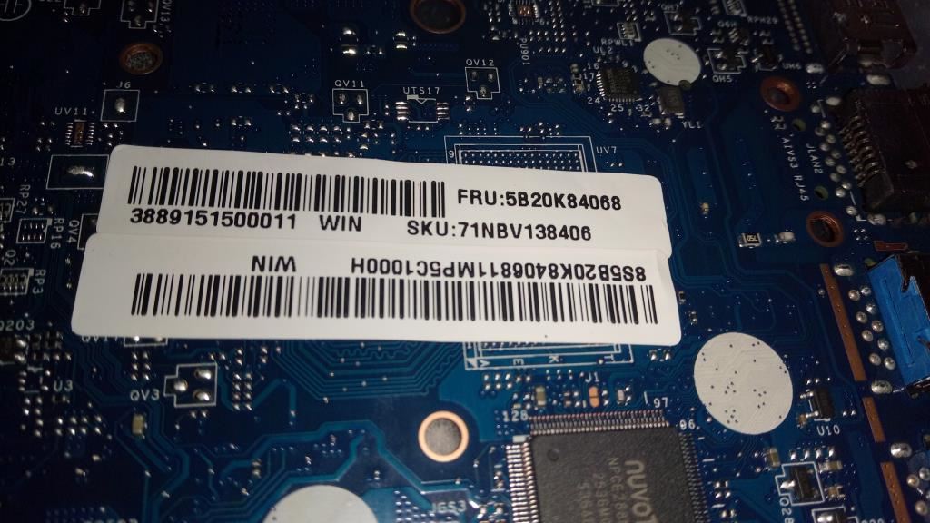 Lenovo MB C E31-70WIN I3-5005UP UMAAPS 5B20K57487