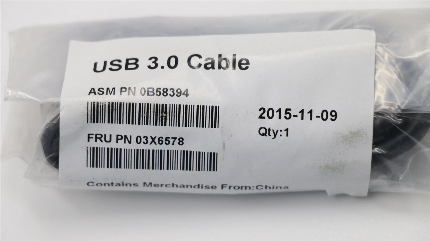 Lenovo FRU PN for USB3.0 cable 03X6578
