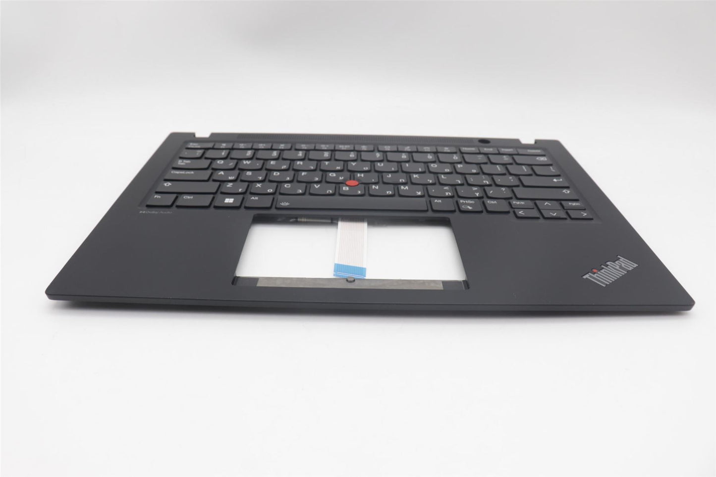 Lenovo ThinkPad T14s Gen 4 Keyboard Palmrest Top Cover Hebrew Black 5M11L59489