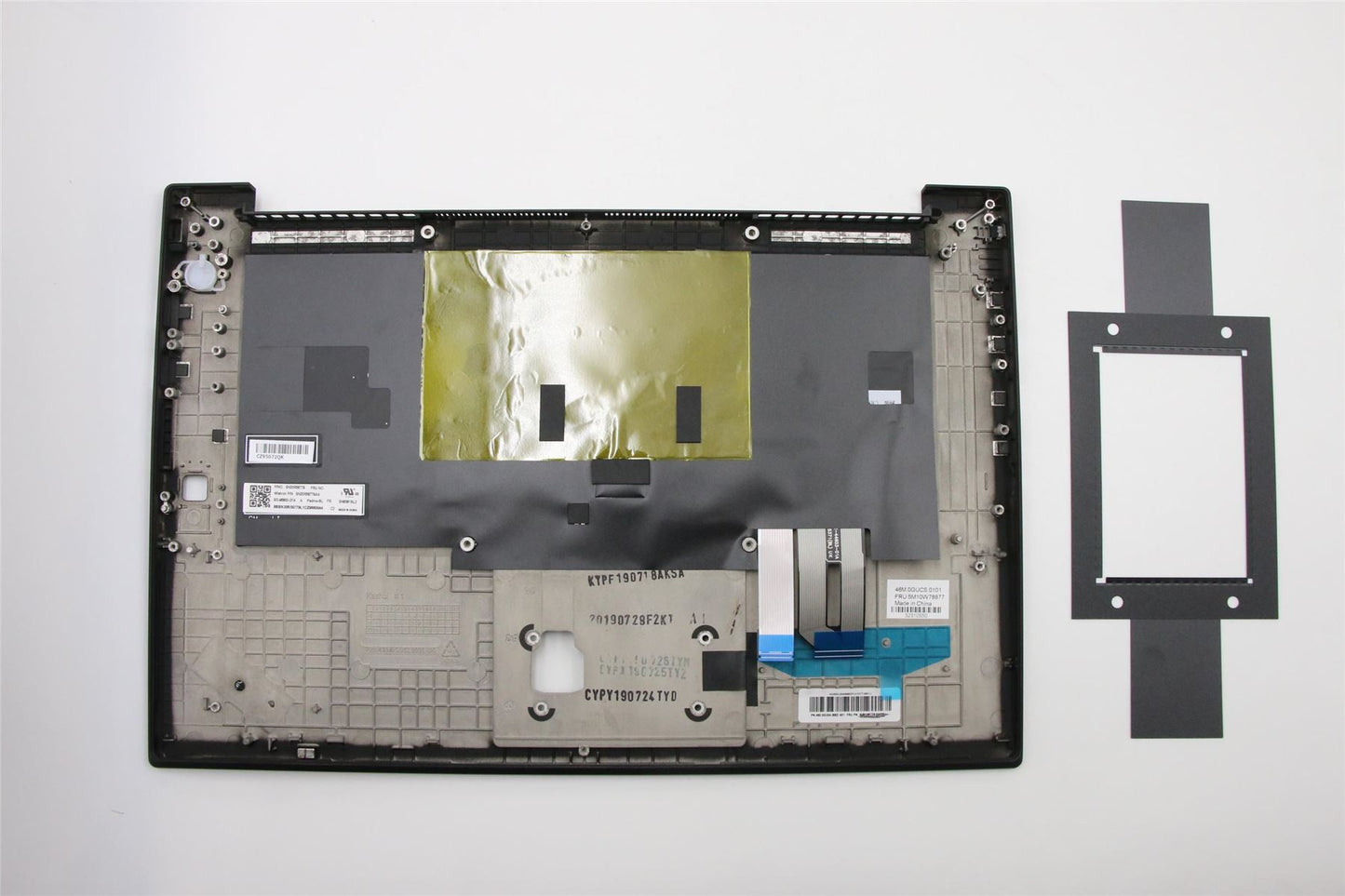 Lenovo ThinkPad P1 Gen 2 X1 2nd Gen Palmrest Cover Keyboard French Black 02HM987