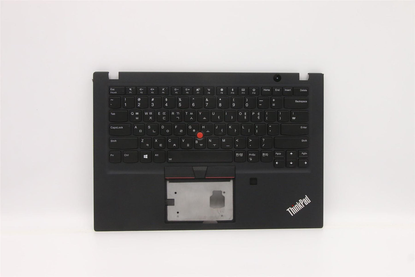 Lenovo ThinkPad T490s Keyboard Palmrest Top Cover Korean Black Backlit 02HM293