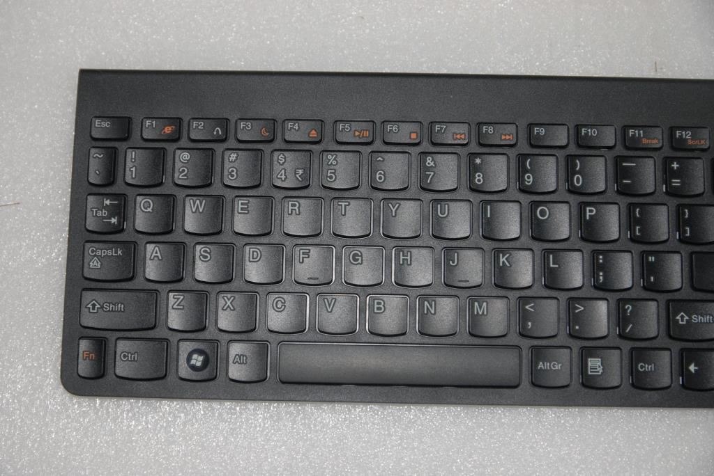 Lenovo Liteon SK-8861(US-IN) S-Silk KB-Black US English Indian Keyboard 90200662