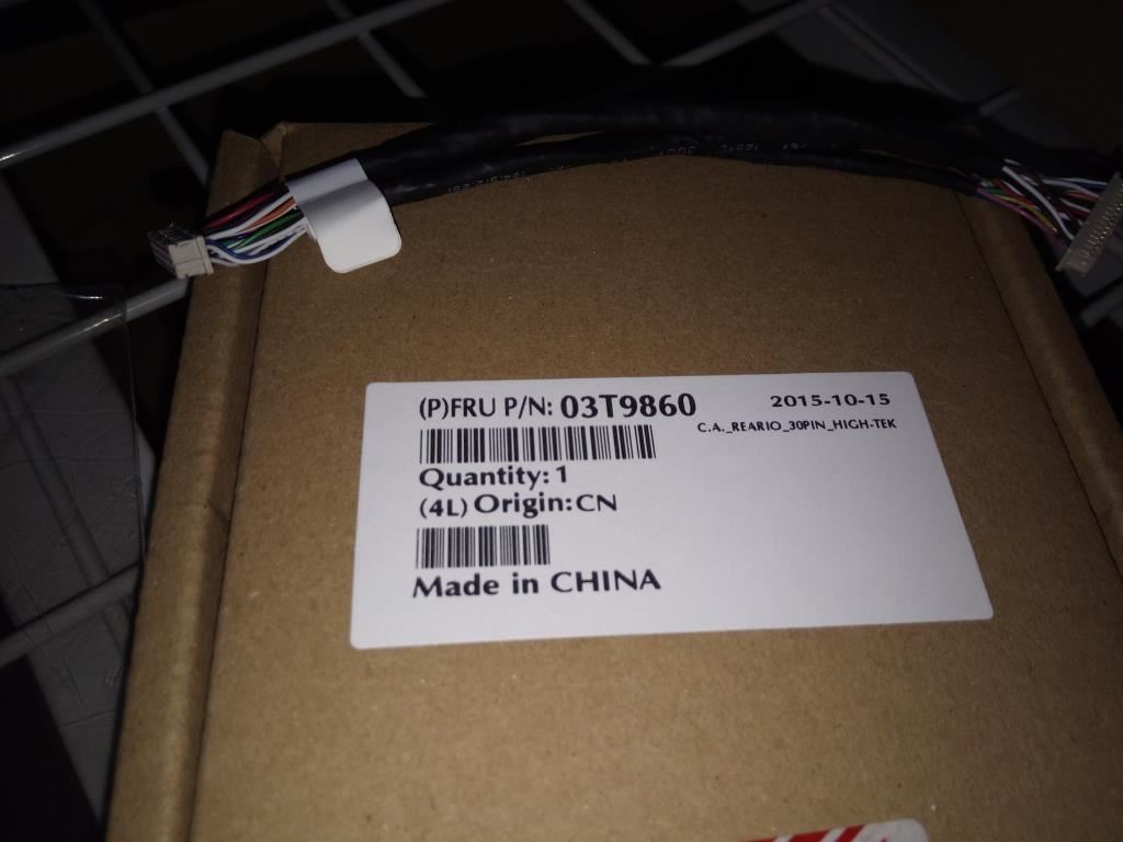 Lenovo Fru-C.A._REARIO_30PIN_Malacc I/O Cable 03T9860