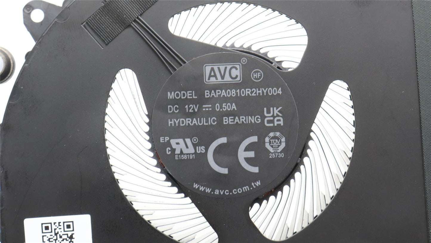 Lenovo Legion 7 16IRX8H Thermal Heatsink Cooling Fan 5H40S20787