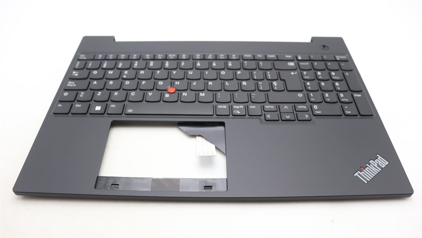 Lenovo ThinkPad E16 Gen 1 Palmrest Cover Keyboard Spanish Black 5M11H94867