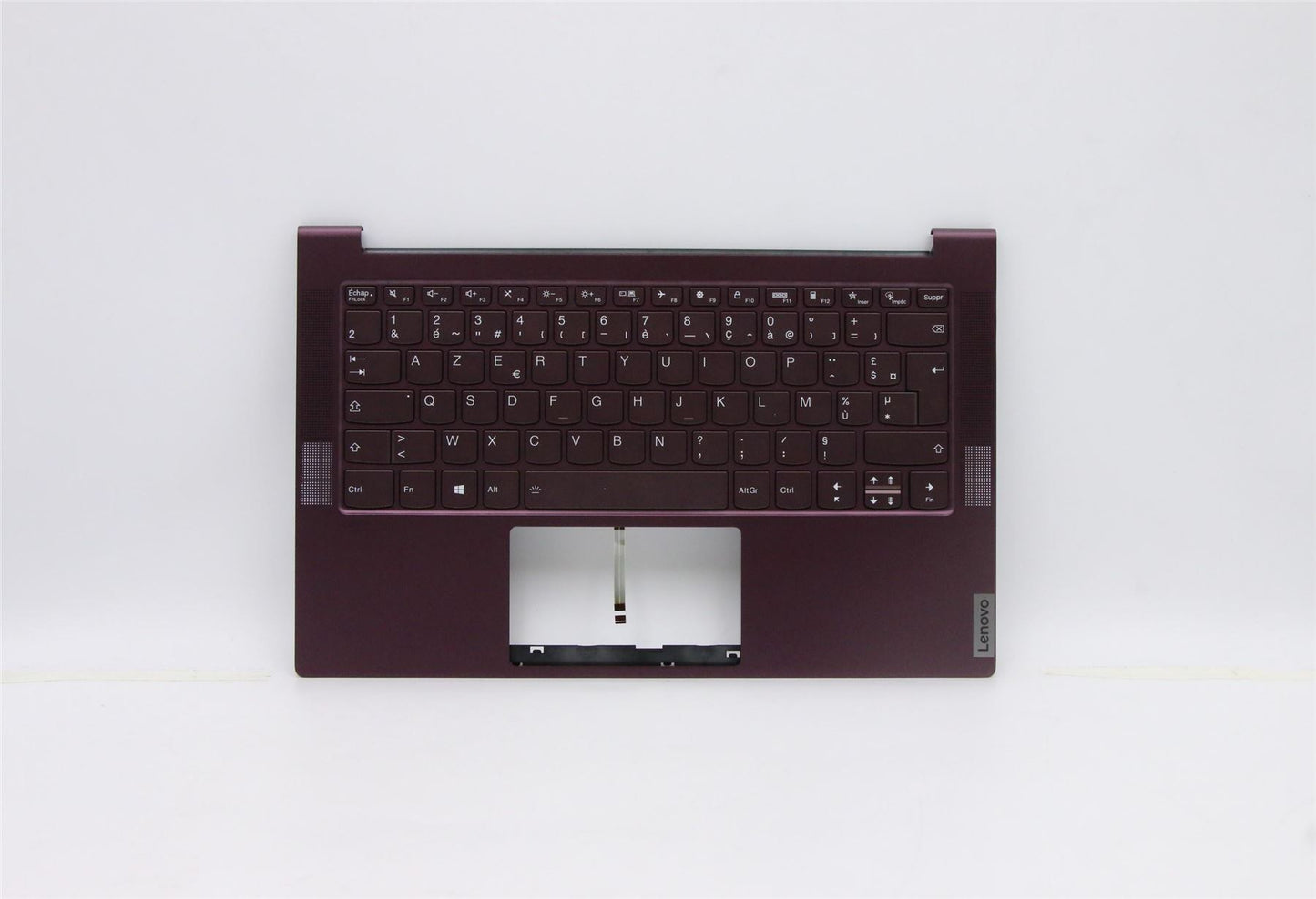 Lenovo IdeaPad 7-14IIL05 Palmrest Cover Keyboard French Purple 5CB0X55900