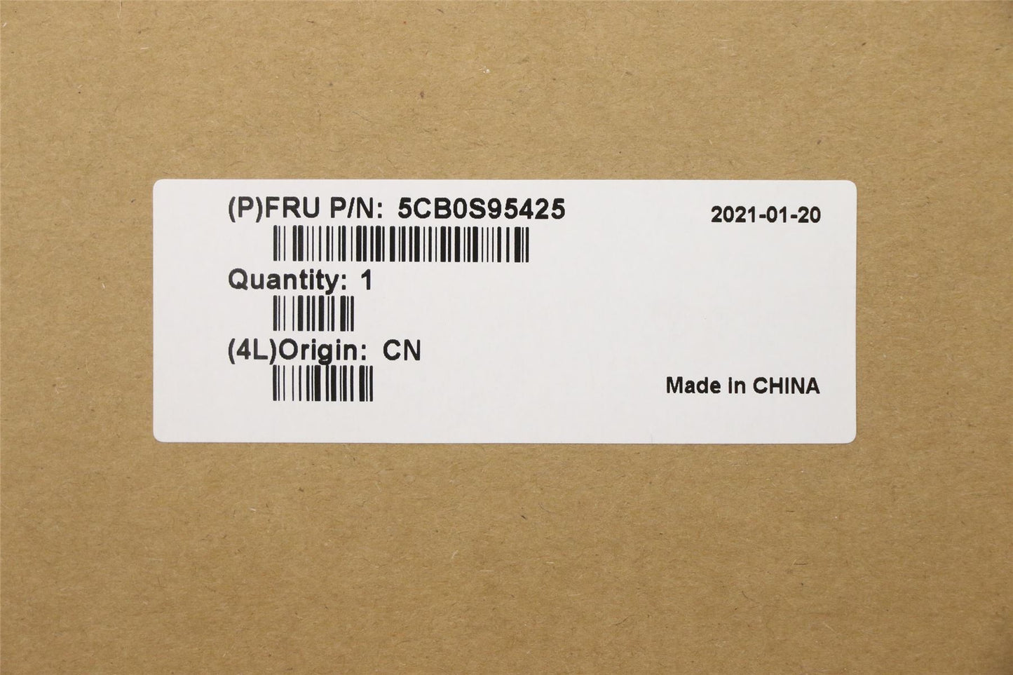 Lenovo FRU COVER C_COVER_FP_EP_SUB_ASSY 5CB0S95425