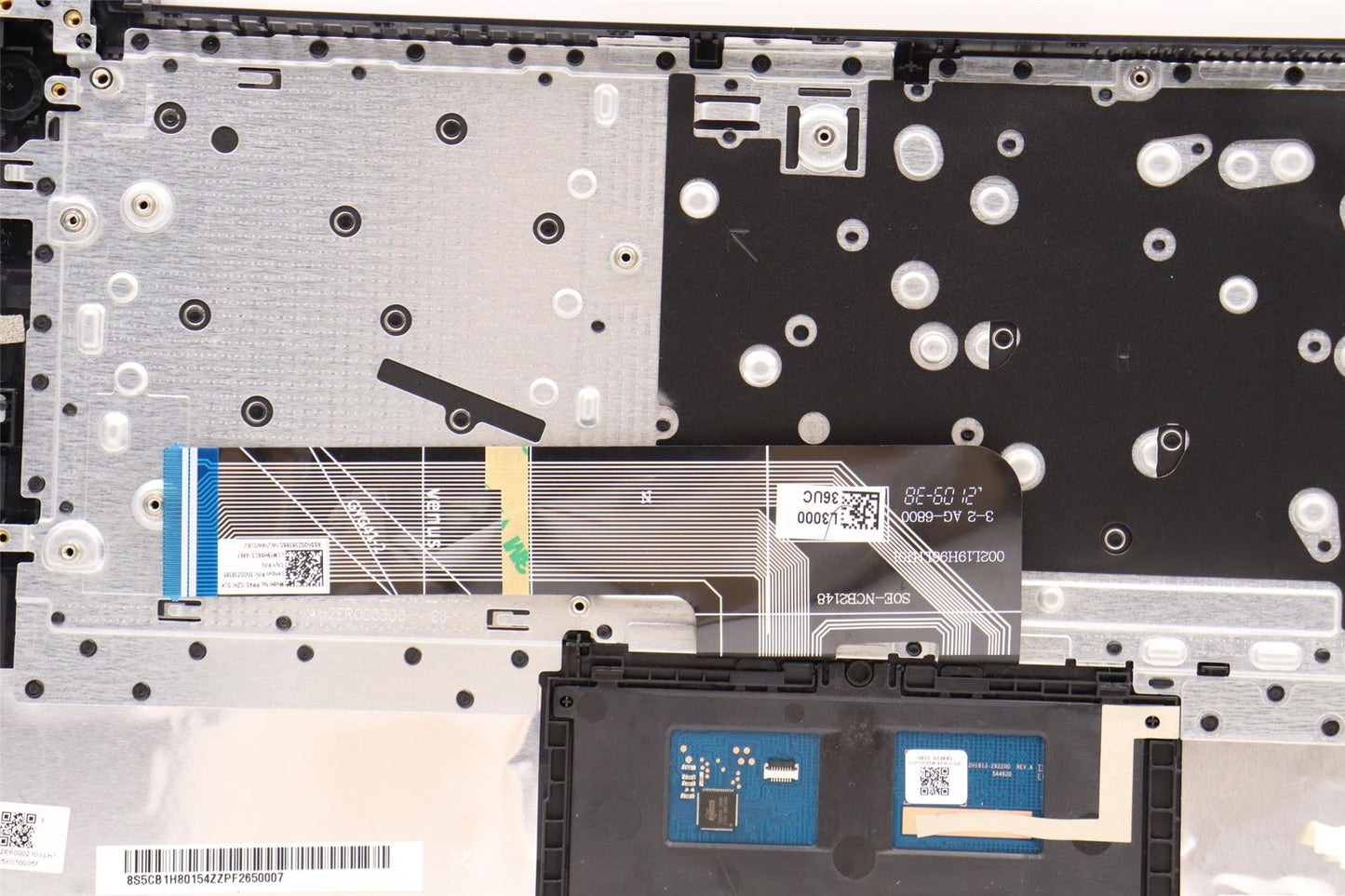 Lenovo V14 G3 IAP V14 G3 ABA Palmrest Cover Touchpad Keyboard Black 5CB1H80154