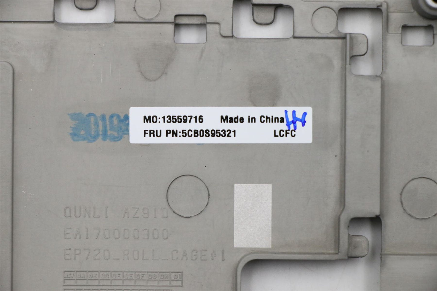 Lenovo FRU COVER FP730 ROLL CAGE ASSY H 5CB0S95321