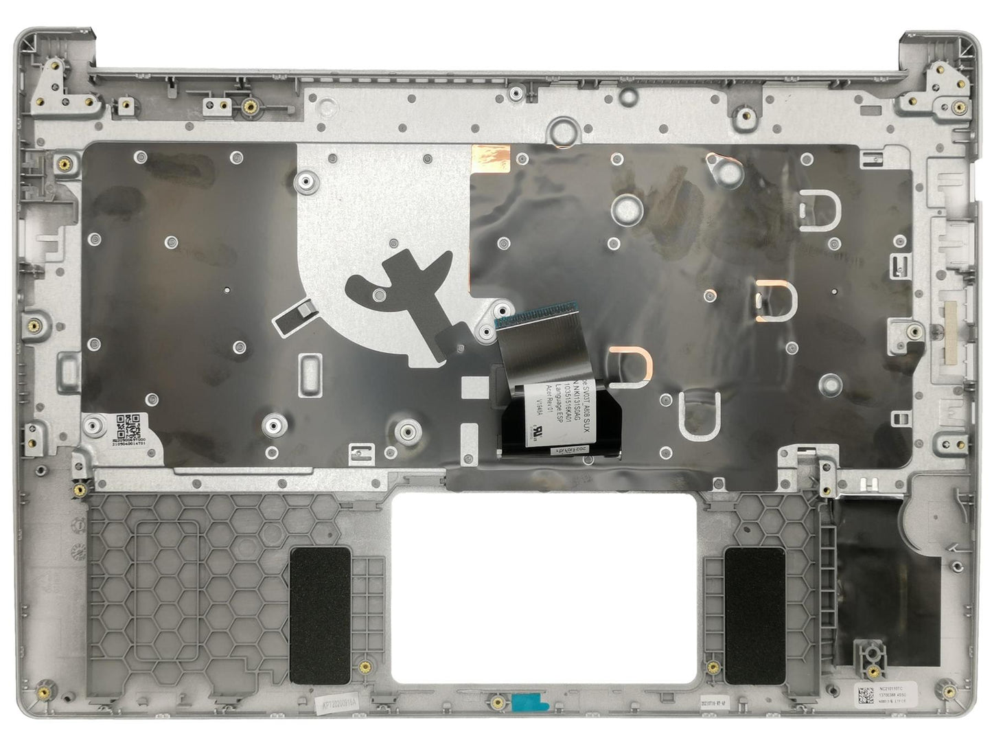 Acer Aspire A514-53 Palmrest Cover Keyboard Spanish Silver 6B.HUPN8.027