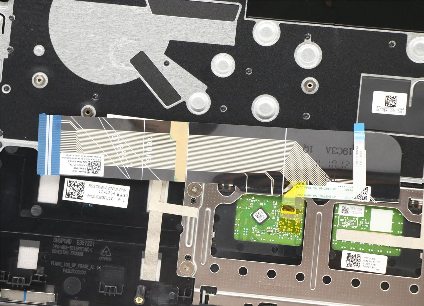 Lenovo Upper C81YM AL_BLK FP NBLKB_PORT 5CB1A13626