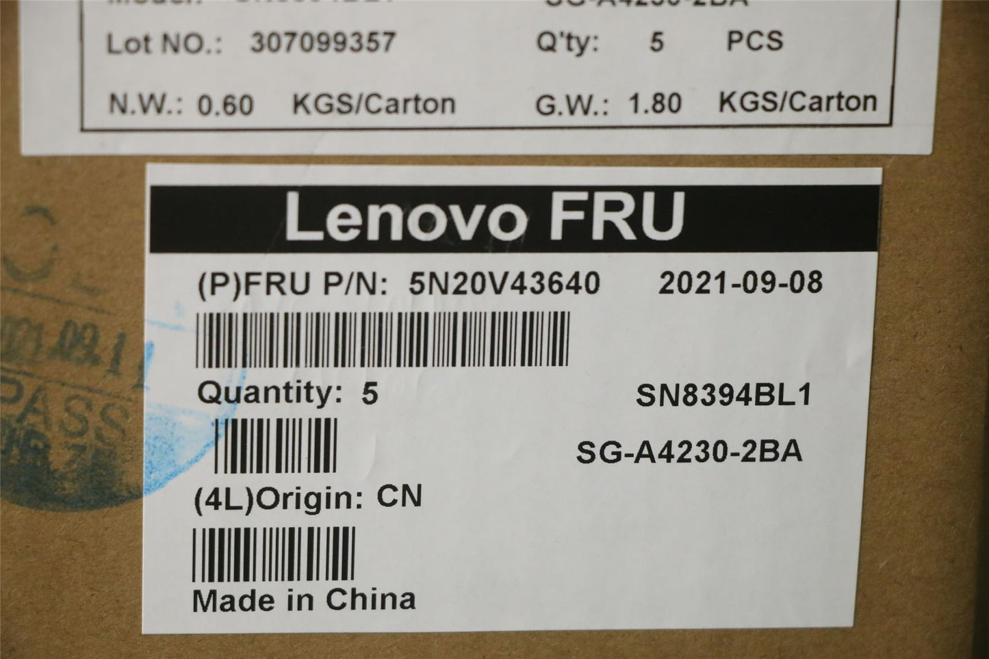 Lenovo ThinkPad L13 2 Keyboard UK Europe Silver Backlit 5N20V43640