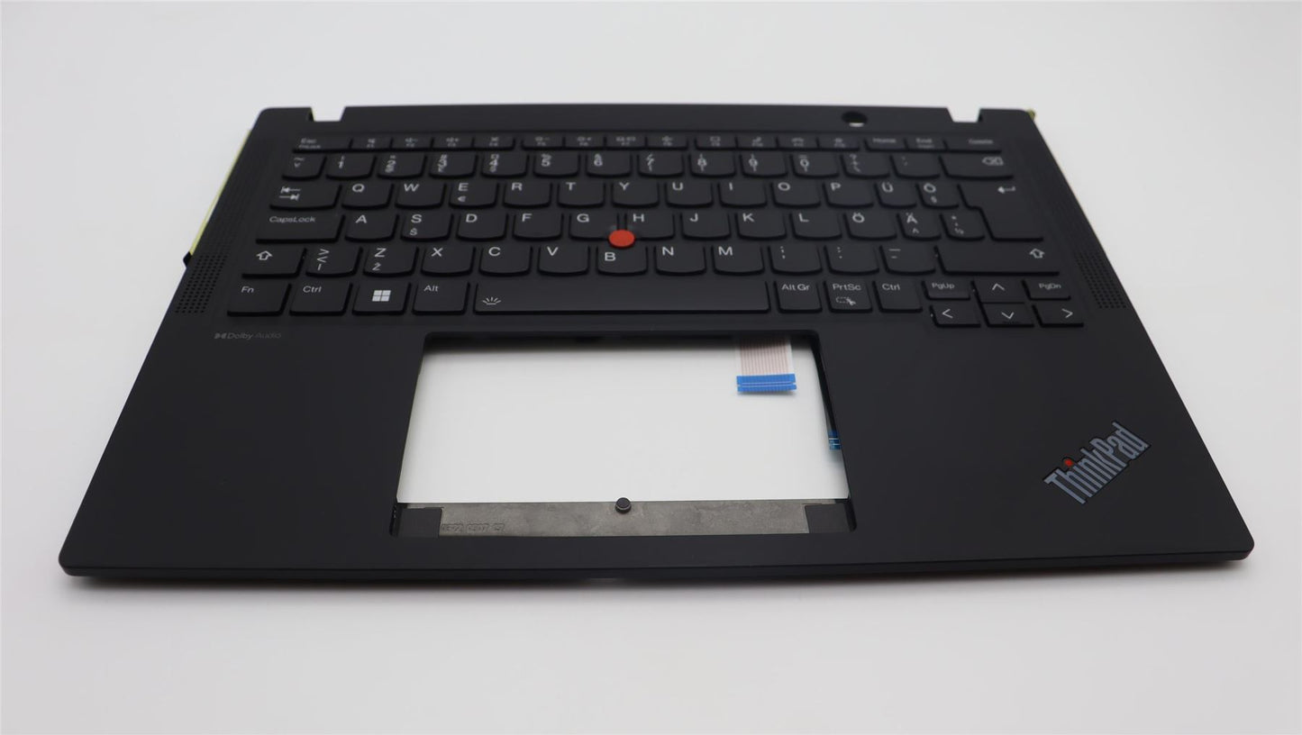Lenovo ThinkPad X13 Gen 4 Keyboard Palmrest Top Cover Estonian Black 5M11H94382
