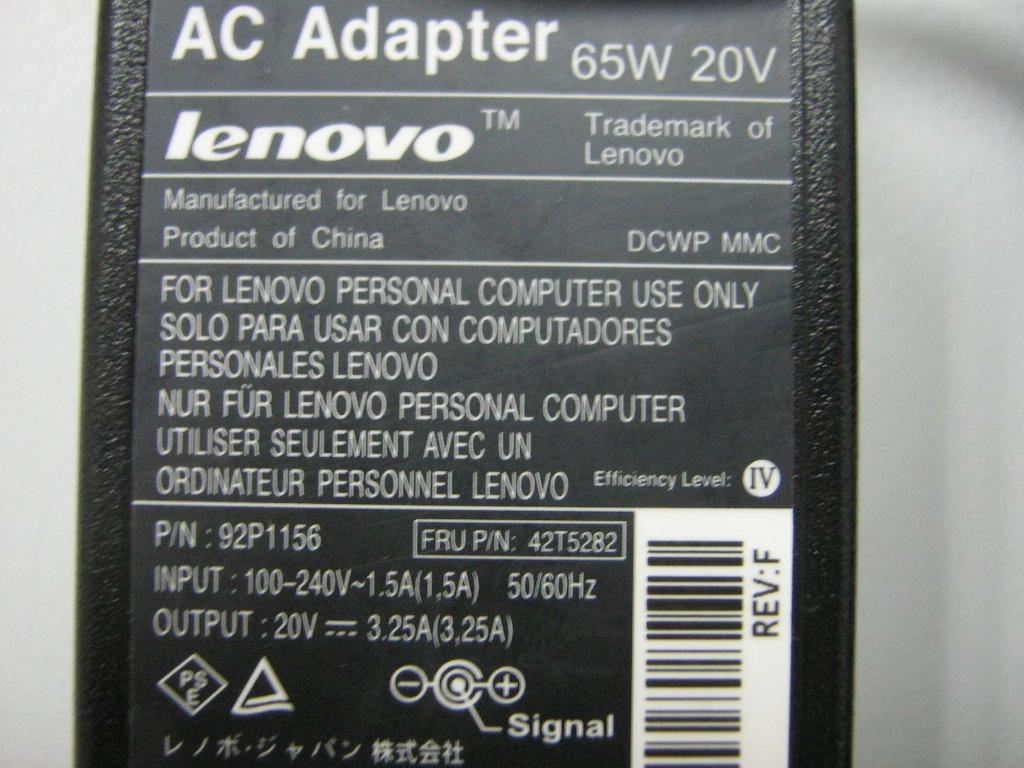 Lenovo Delta65W20V2p 42T5282
