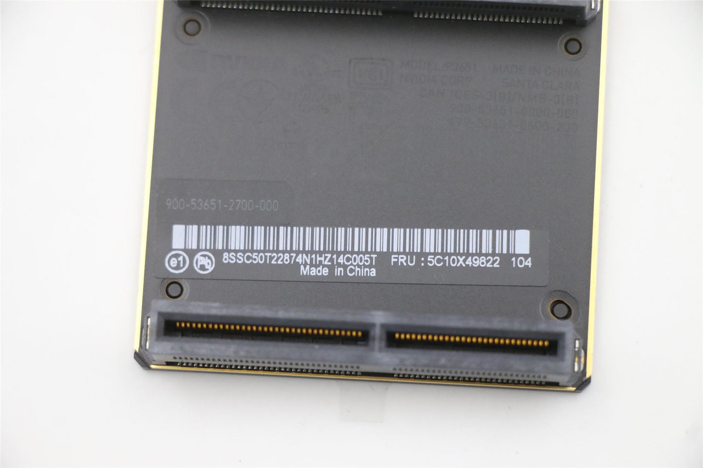 Lenovo ThinkStation P5 P520 P620 P7 Intel SLI Graphics card Cable 5C10X49822