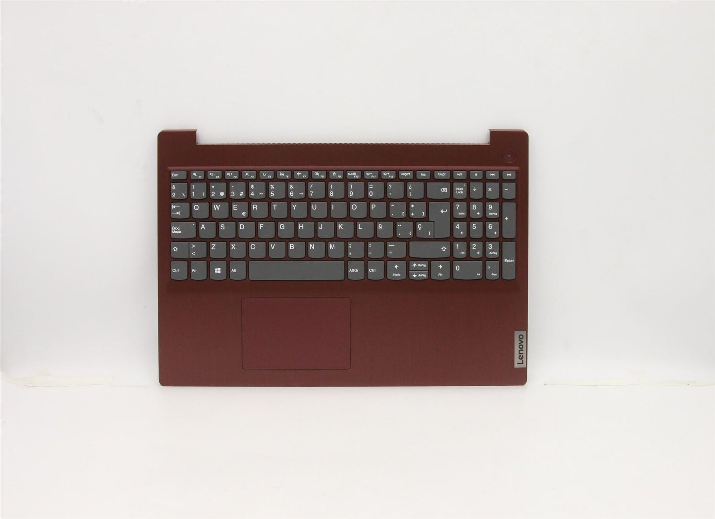 Lenovo IdeaPad 3-15IIL05 Palmrest Cover Keyboard Spanish Red 5CB0X57599