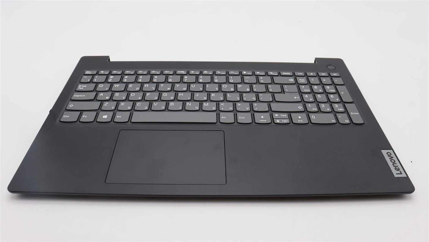 Lenovo V15 G4 AMN Palmrest Cover Touchpad Keyboard Hebrew Black 5CB1L09255