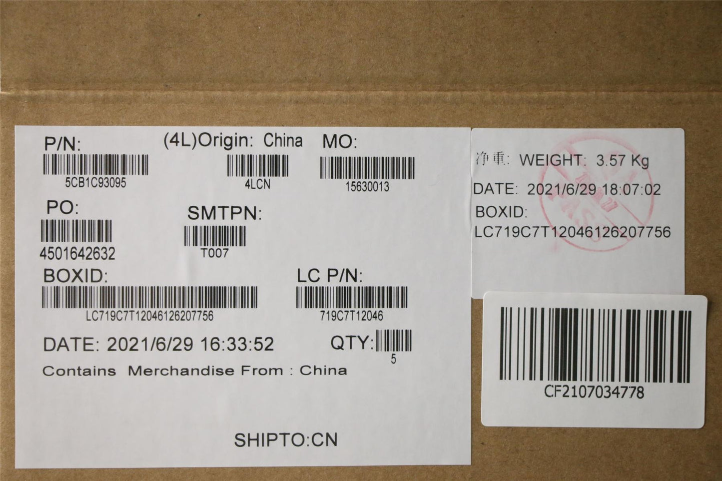 Lenovo Legion 5-15ACH6 Keyboard Palmrest Top Cover Czech White 5CB1C93095