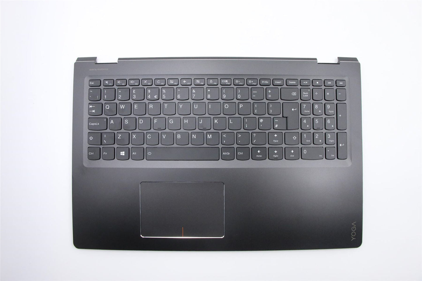 Lenovo Yoga 510-15ISK 510-15IKB Keyboard Palmrest UK Black Backlit 5CB0L66101