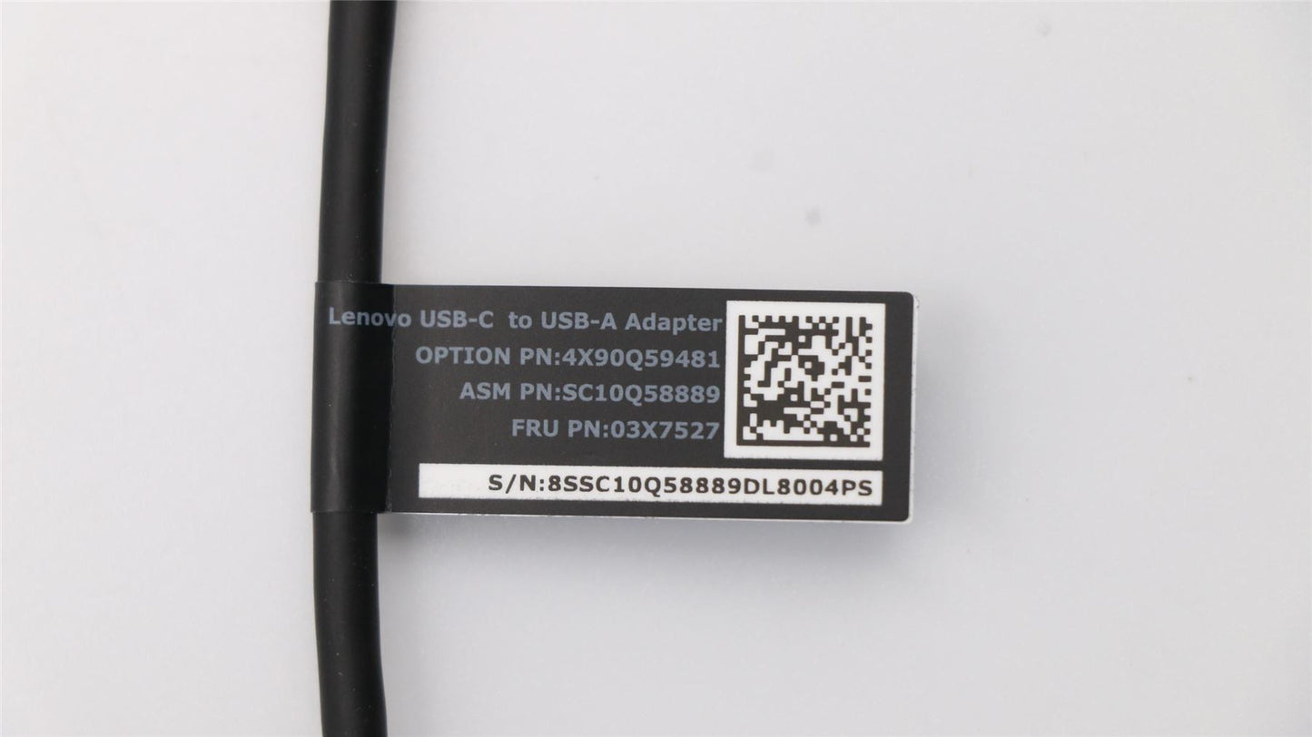 Lenovo 03X7527 FRU USB-C to USB-A Adapter