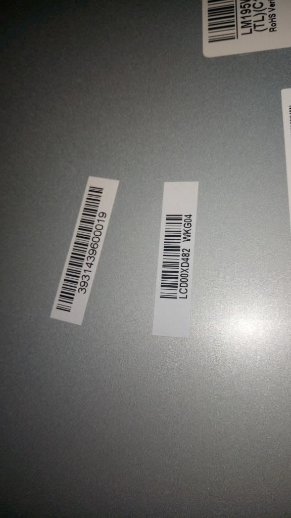 Lenovo MECH_ASM ASSY_LCD_PANEL_LG 00XD482