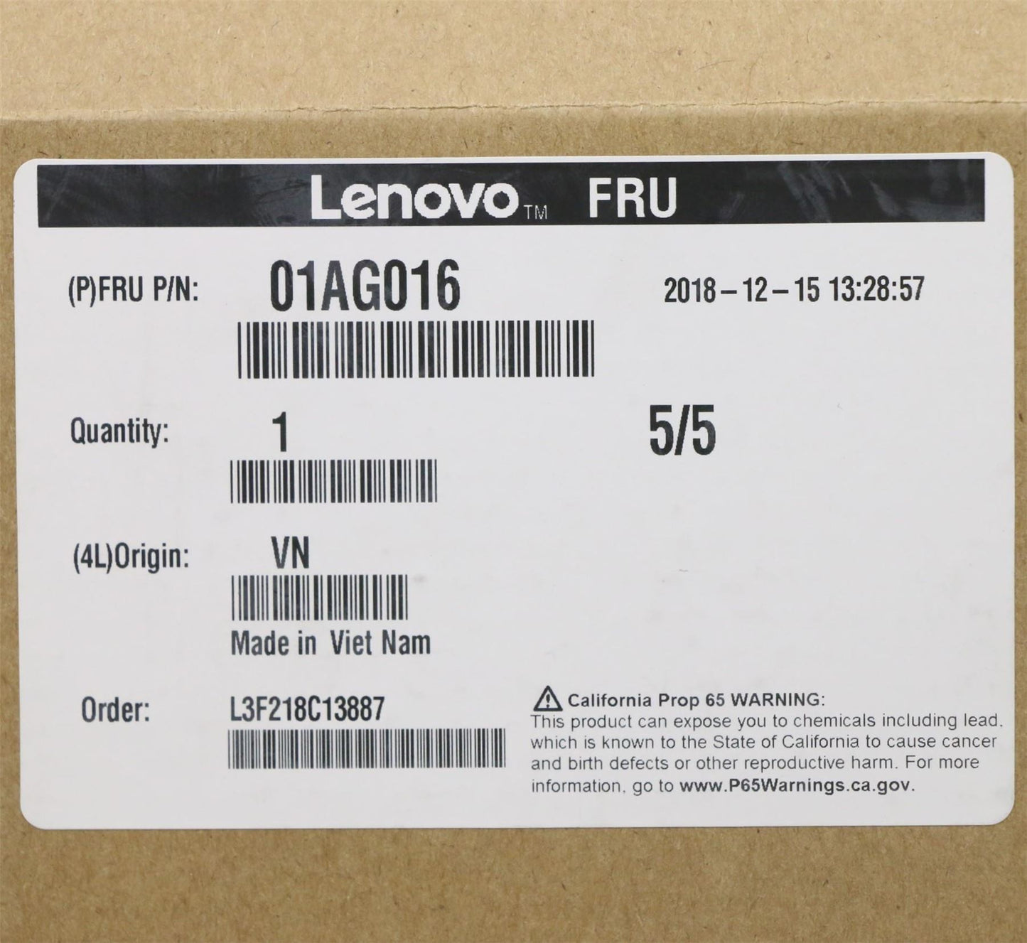 Lenovo ThinkServer P310 Rack RS160 Tower TS460 CPU Processor 01AG016