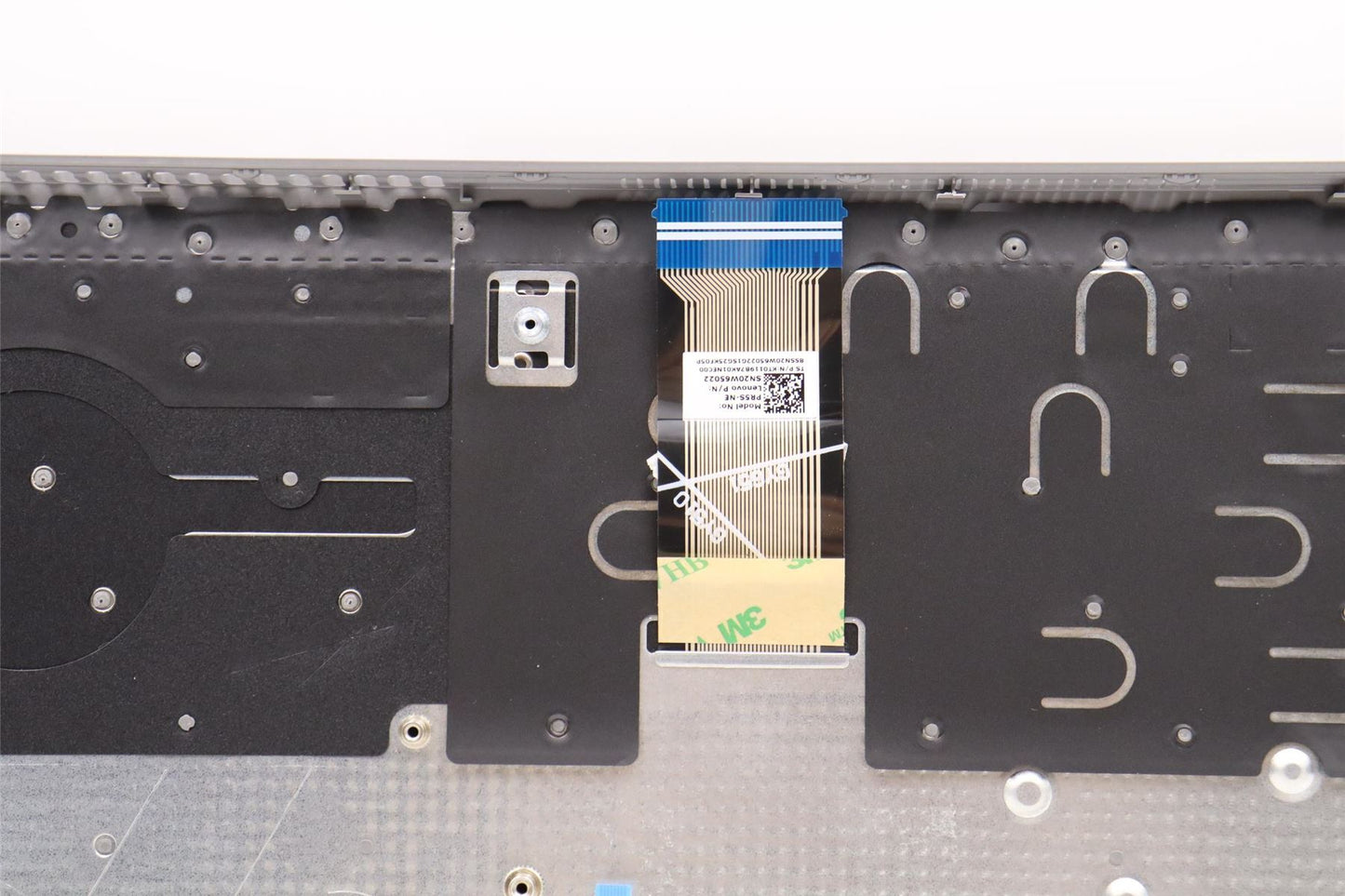 Lenovo IdeaPad 1-15ADA7 Keyboard Palmrest Top Cover Norwegian Silver 5CB1F36641