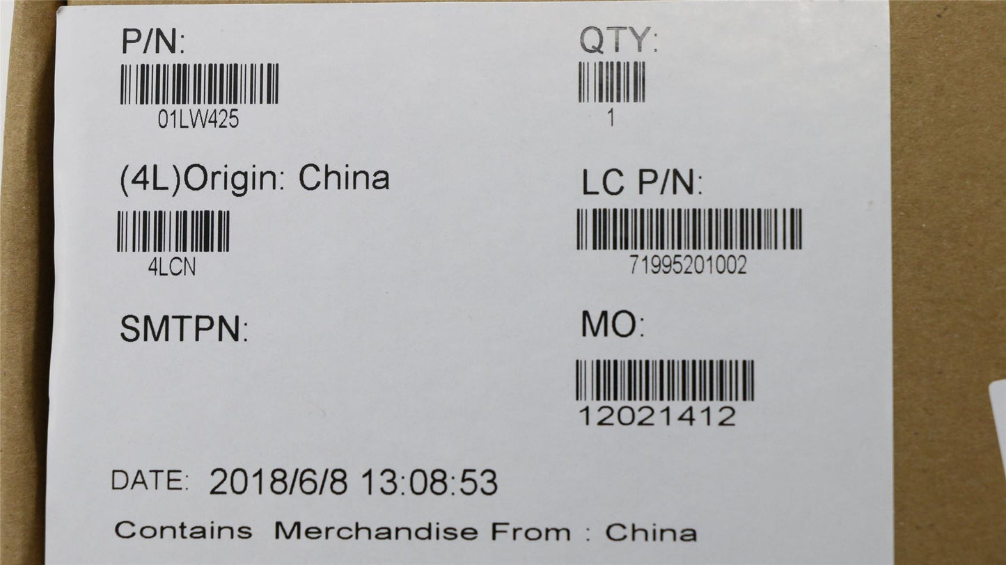 Lenovo ThinkPad E580 E590 Fingerprint Reader Board Cable 01LW425