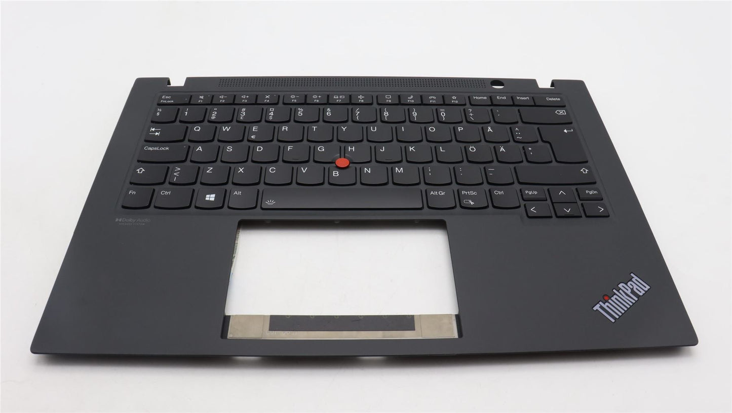 Lenovo ThinkPad T14s 2 Keyboard Palmrest Top Cover Swedish Finnish 5M11A37728