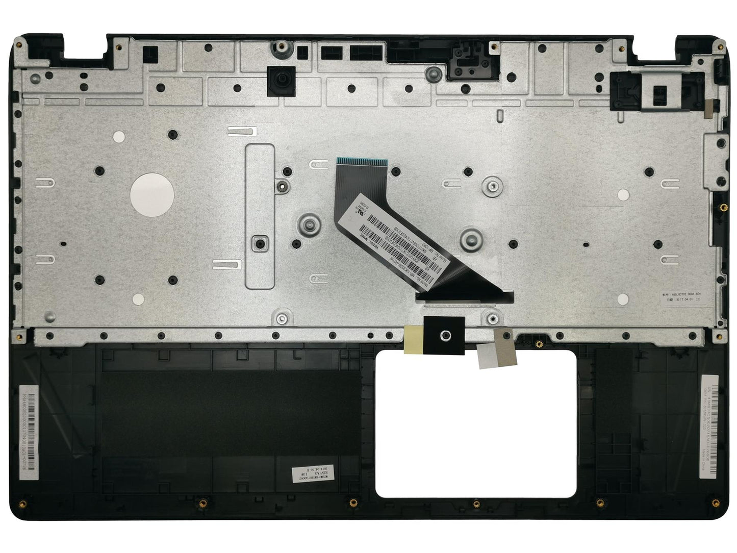 Acer Aspire 2508 ES1-512 Palmrest Cover Keyboard Nordic Black 60.MRWN1.020