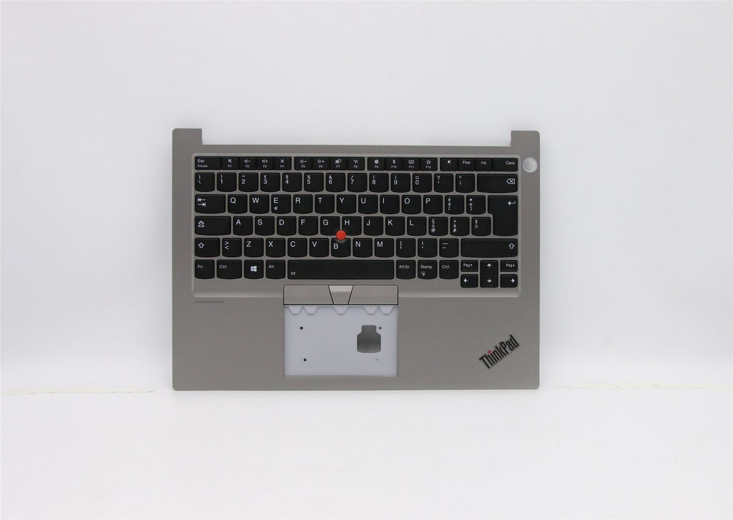 Lenovo ThinkPad E14 Keyboard Palmrest Top Cover Italian Silver 5M10W64422