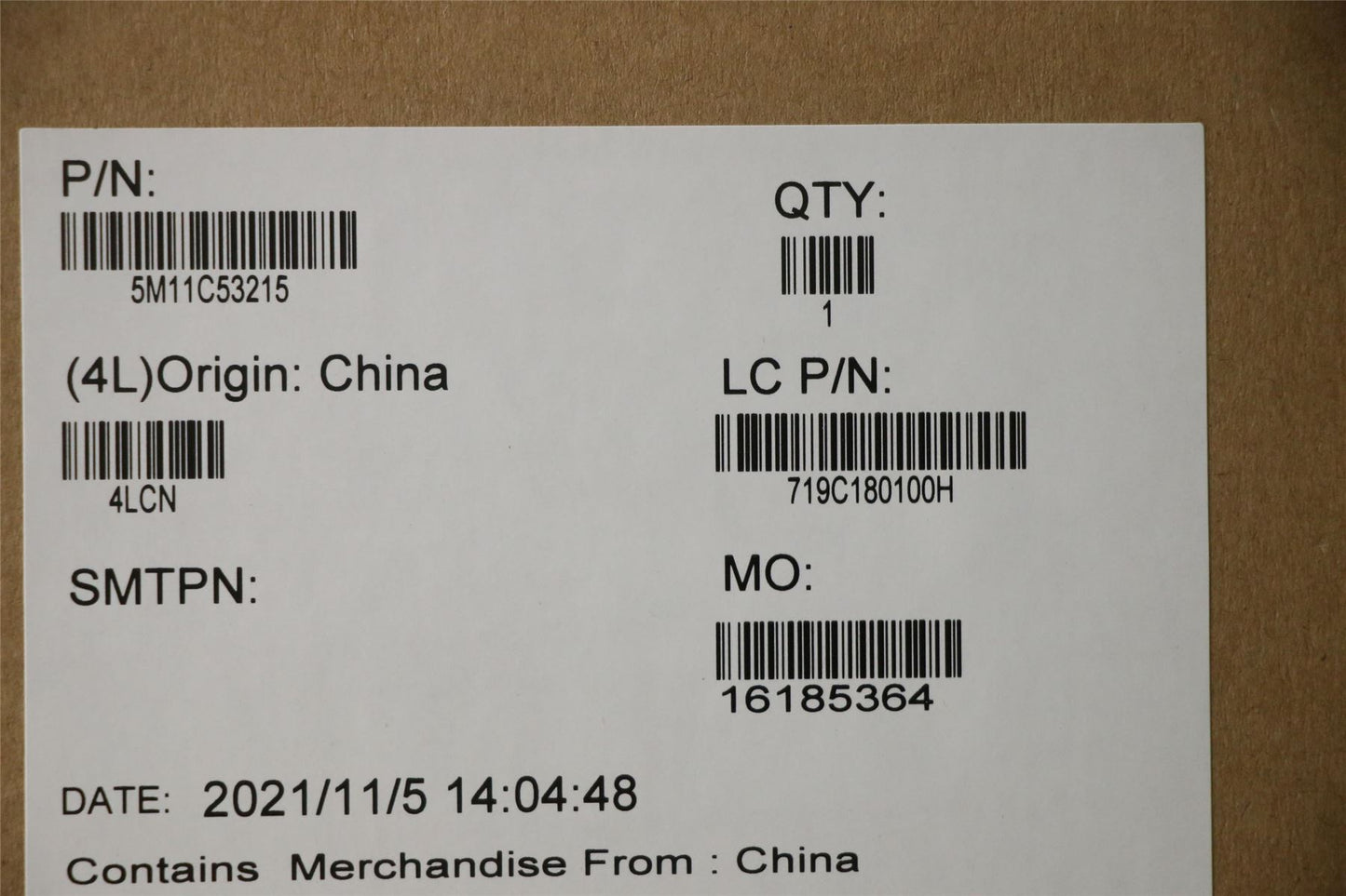 Lenovo Carbon X1 9th LCD Screen Display Assembly 5M11C53215