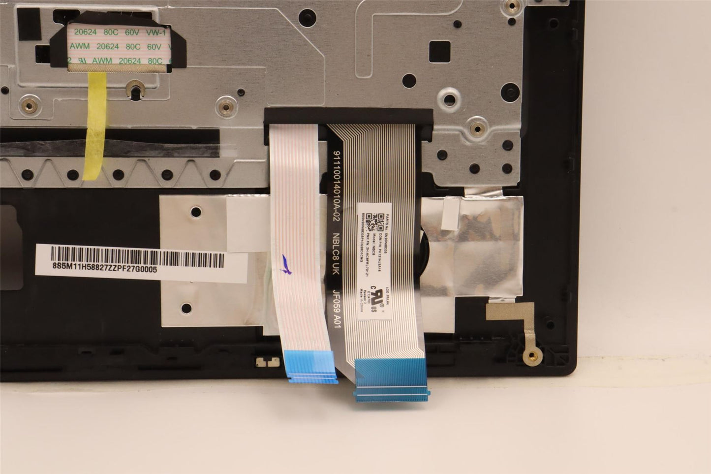 Lenovo MECH_ASM KBD CCvr FRA(PMX)FPR UK BK 5M11H58827 5M11H58828 5M11H58829