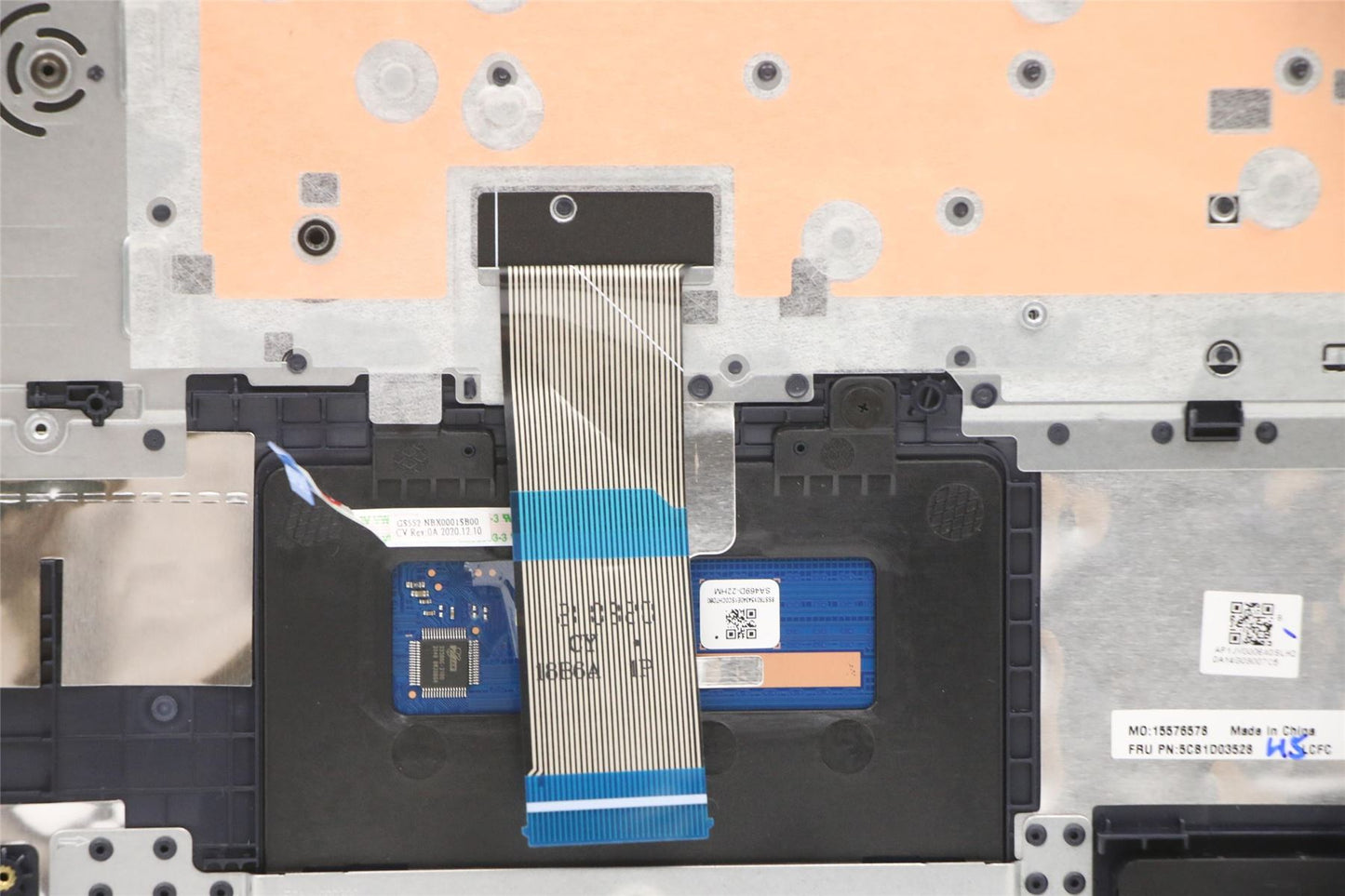 Lenovo IdeaPad 3-15ARE05 3-15IIL05 Keyboard Palmrest Top Cover US 5CB1D03528
