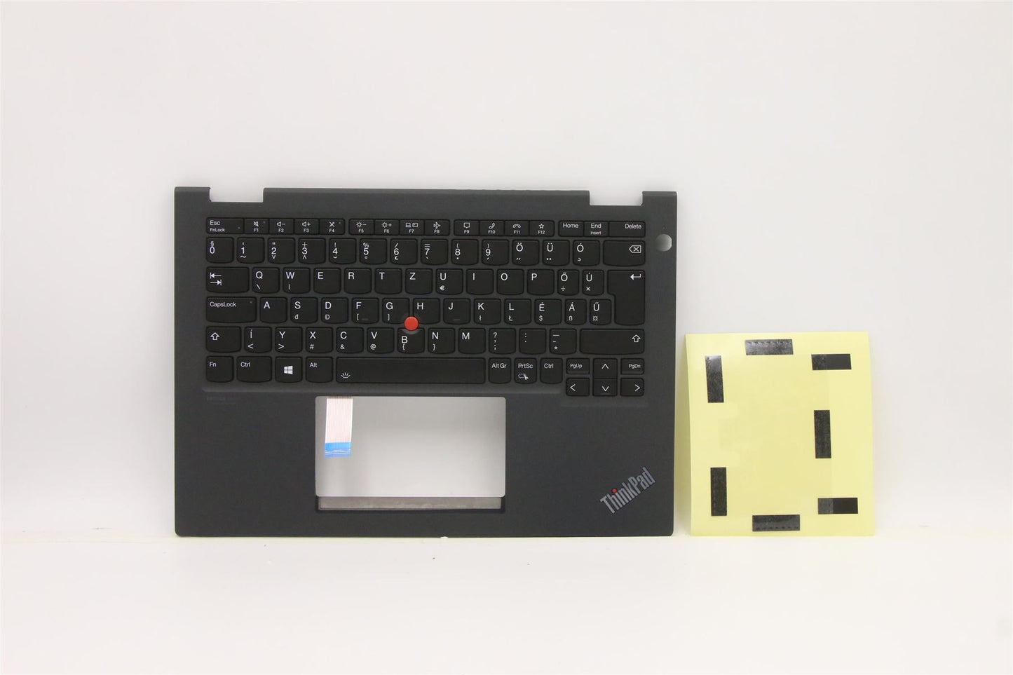 Lenovo Yoga X13 3 X13 2 Keyboard Palmrest Top Cover Hungarian Black 5M11C18606