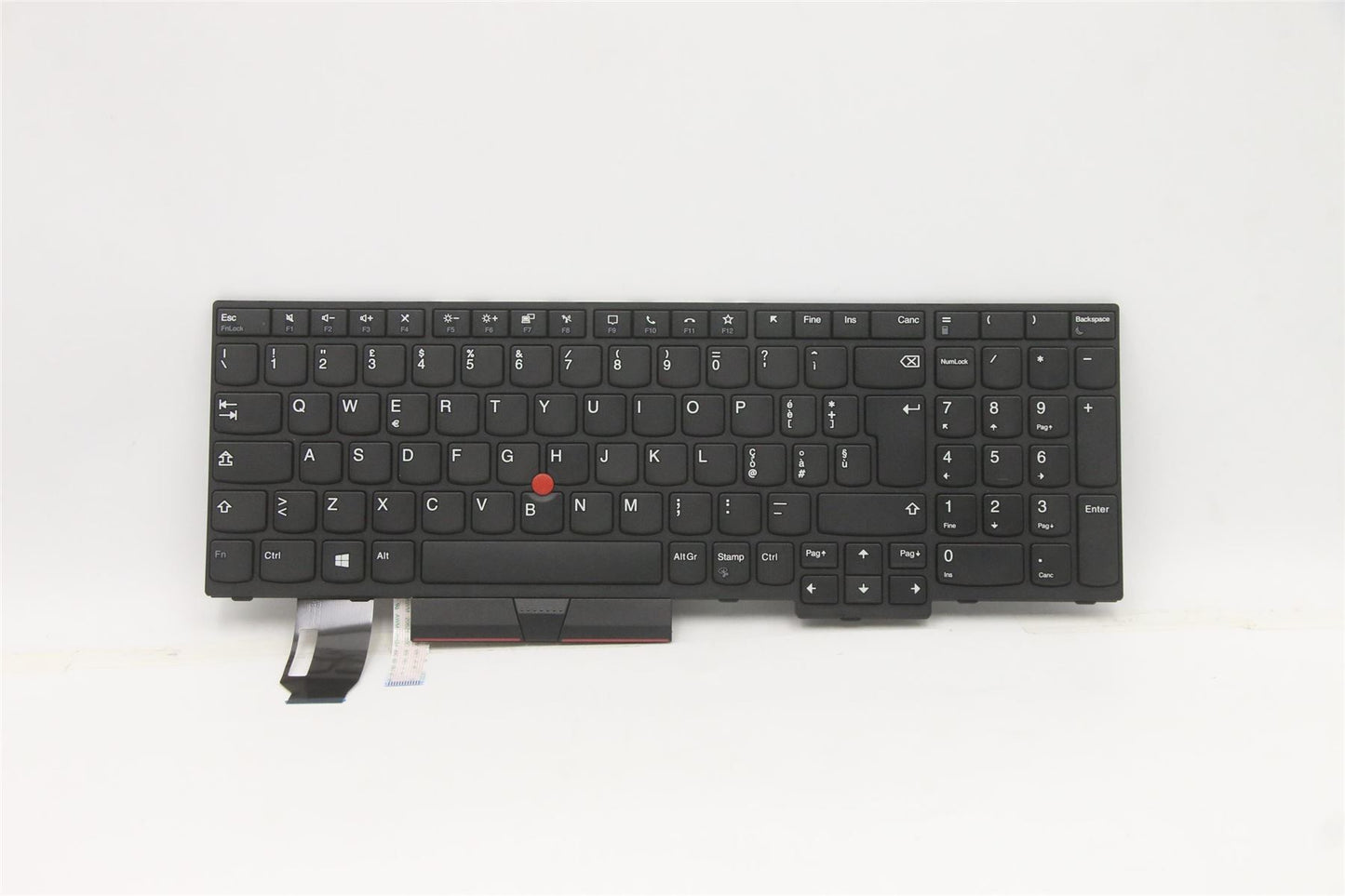 Lenovo ThinkPad P15s 1 P15s 2 T15 2 T15 Keyboard Italian Black 5N20V78160
