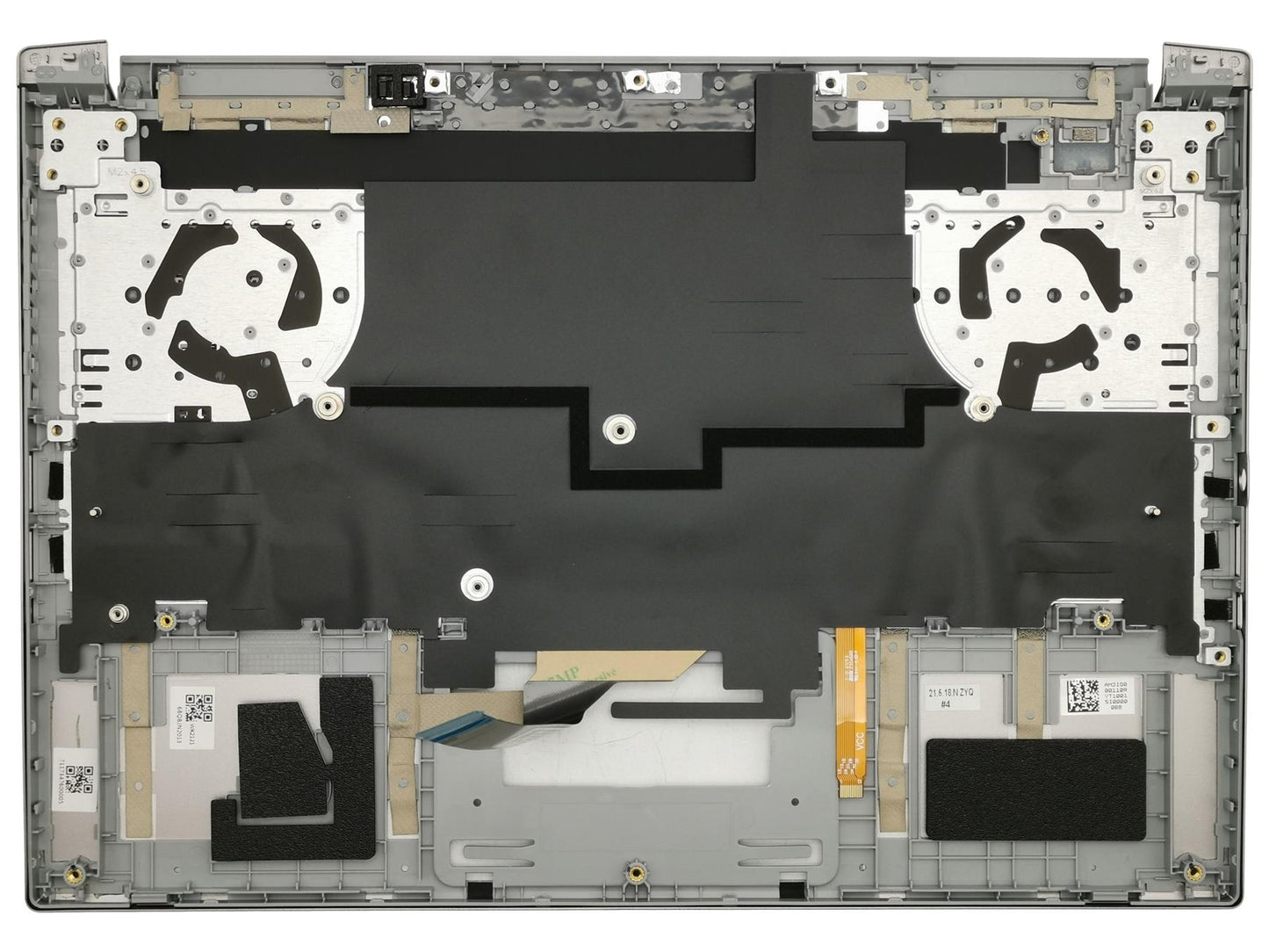 Acer Predator Triton PT314-51S Palmrest Cover Keyboard UK Silver 6B.QBJN2.013