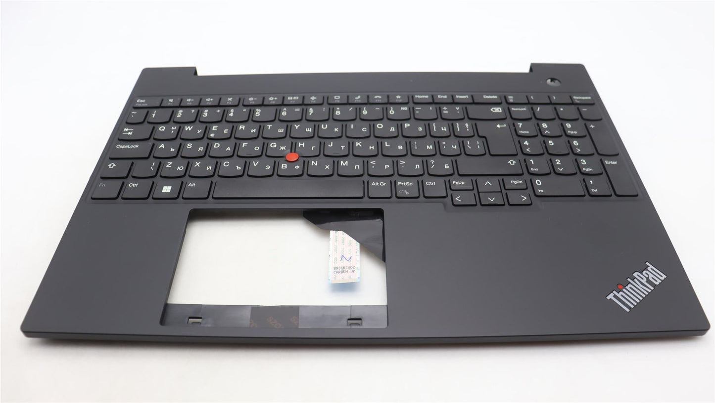 Lenovo ThinkPad E16 Gen 1 Keyboard Palmrest Top Cover Bulgarian Black 5M11H94820