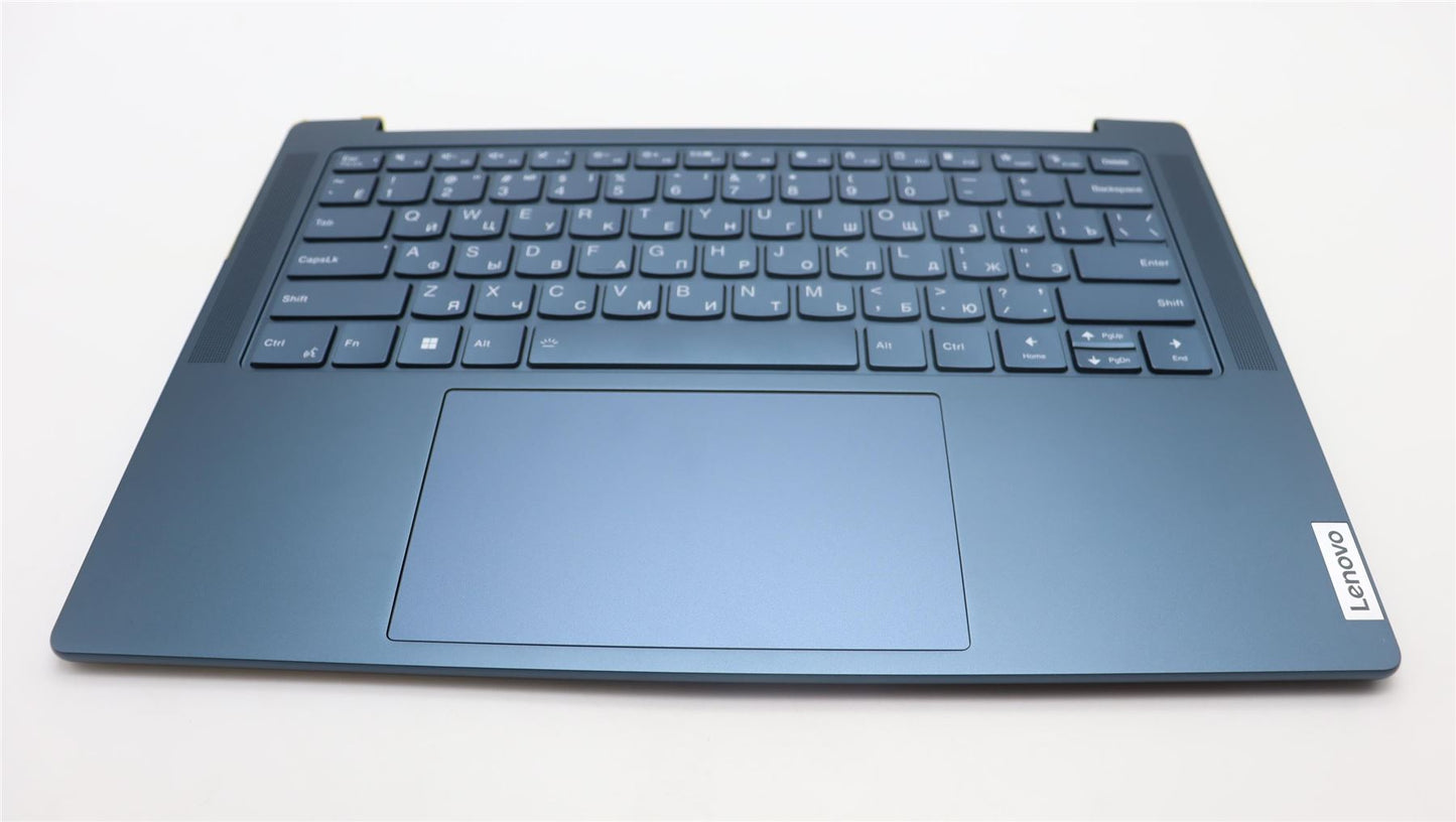 Lenovo Yoga 7 14IRH8 Palmrest Cover Touchpad Keyboard Russian 5CB1L40697