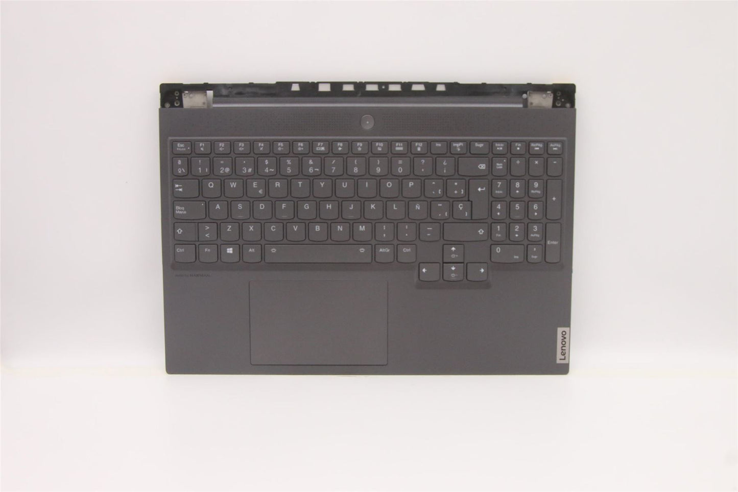 Lenovo 7 16ITHg6 Palmrest Cover Touchpad Keyboard Spanish Grey 5CB1D05133