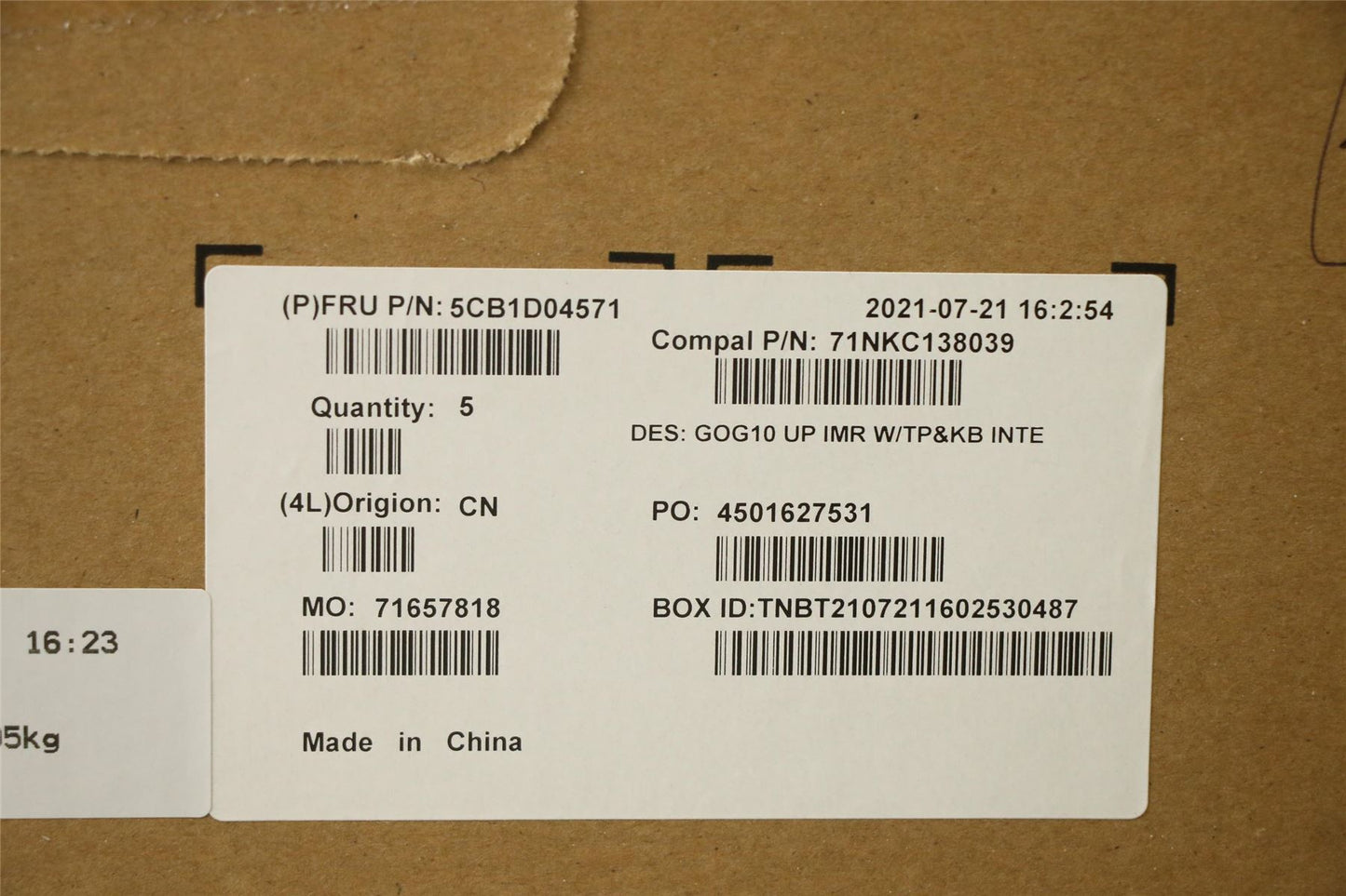 Lenovo Gaming 3-15ACH6 3-15IHU6 Keyboard Palmrest Top Cover US Europe 5CB1D04571